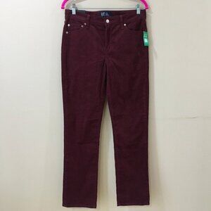 GAP Denim Mid Rise Classic Straight Corduroy Pants